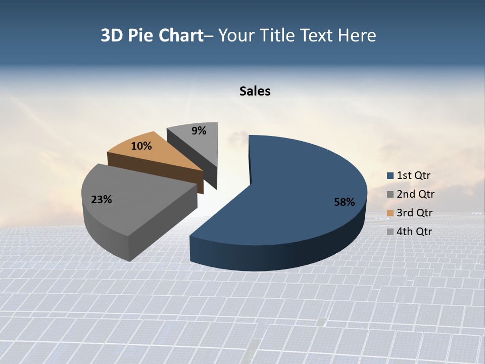 Design Array Plant PowerPoint Template