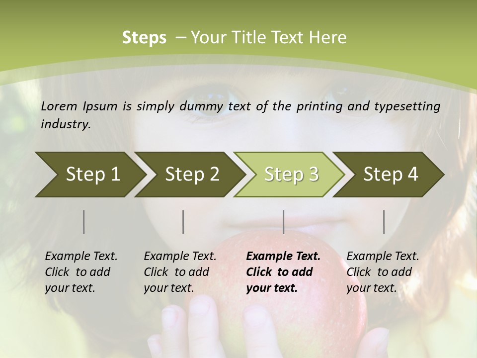 Freshness Gourmet Eating PowerPoint Template