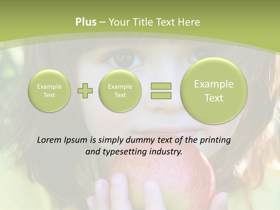 Freshness Gourmet Eating PowerPoint Template