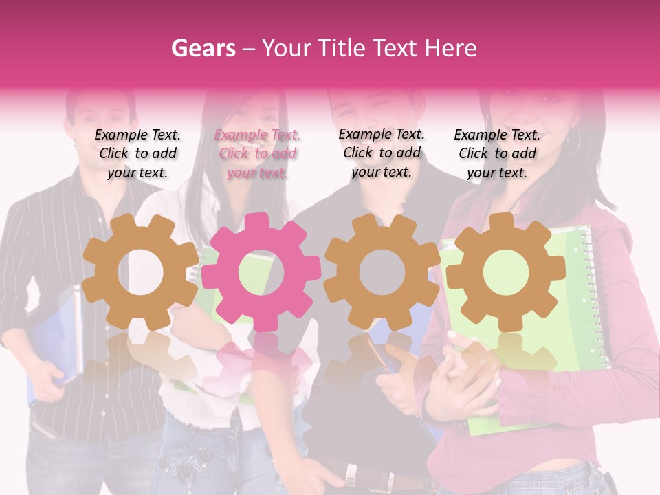 Group Mates Classmates PowerPoint Template