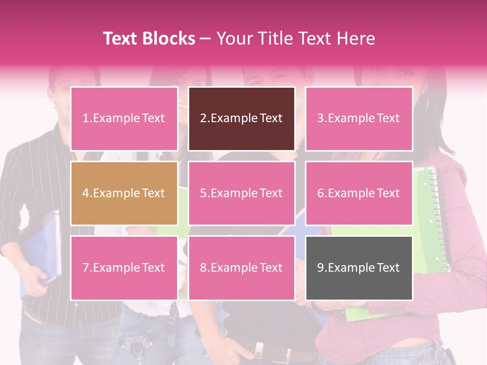 Group Mates Classmates PowerPoint Template