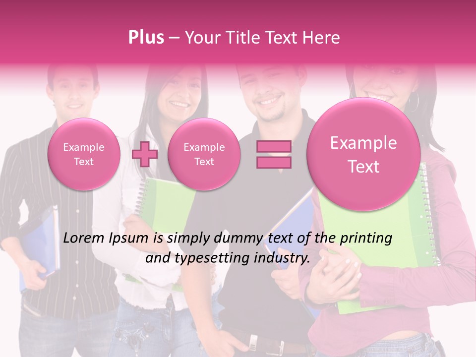 Group Mates Classmates PowerPoint Template