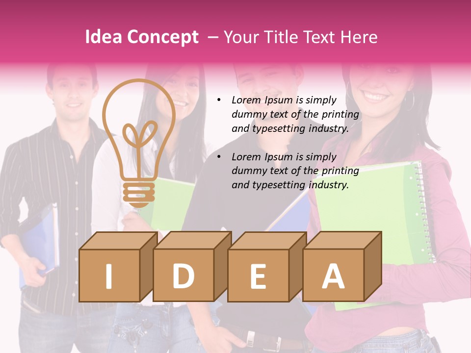 Group Mates Classmates PowerPoint Template