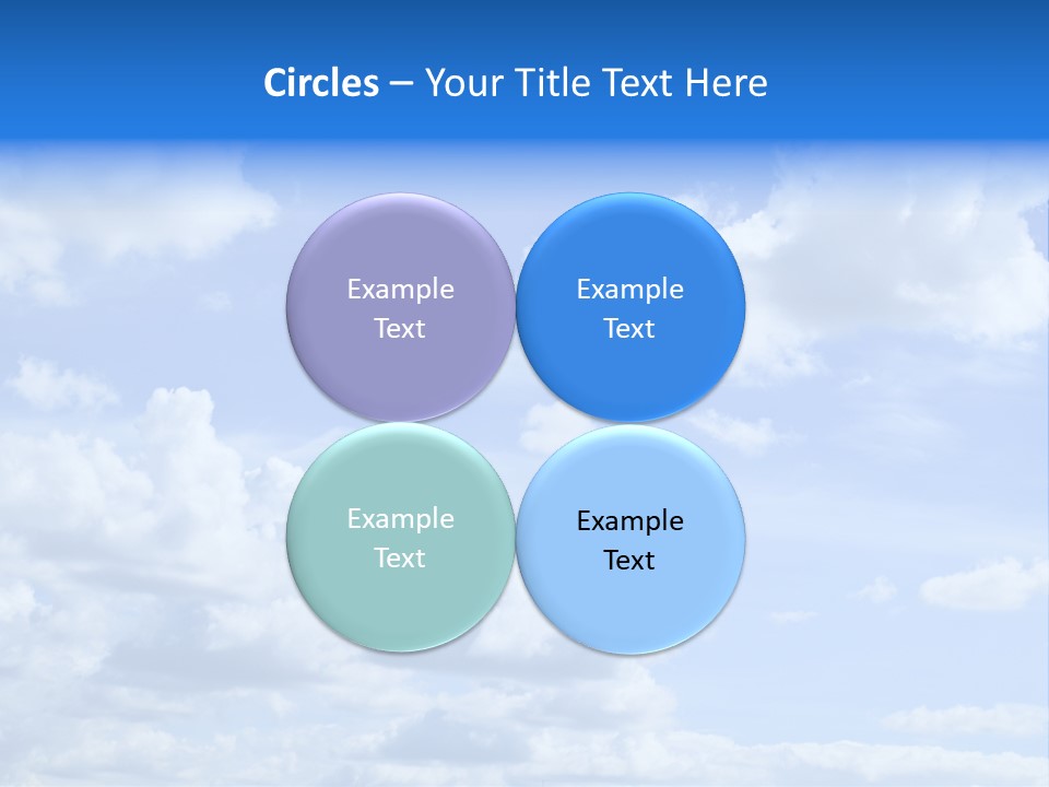 Above Background Pattern PowerPoint Template