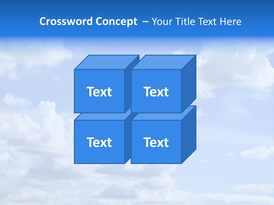 Above Background Pattern PowerPoint Template