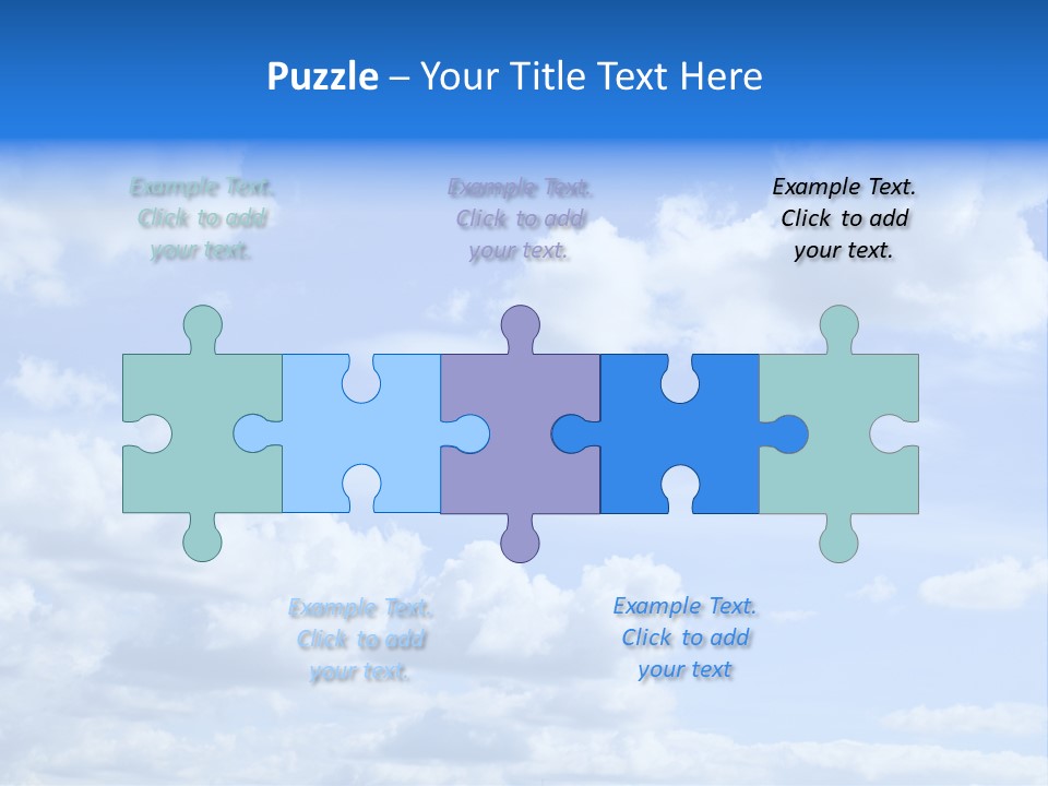 Above Background Pattern PowerPoint Template