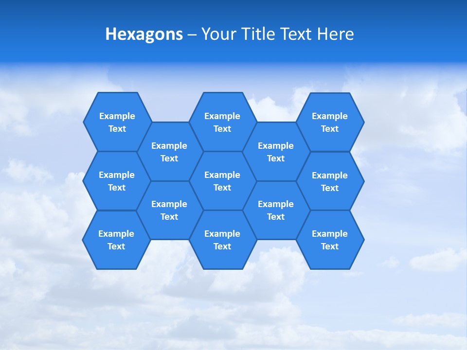 Above Background Pattern PowerPoint Template