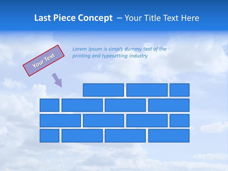 Above Background Pattern PowerPoint Template