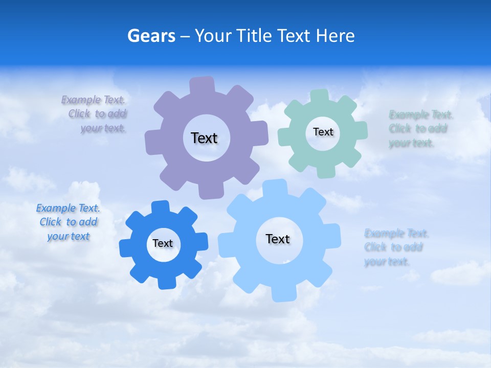 Above Background Pattern PowerPoint Template