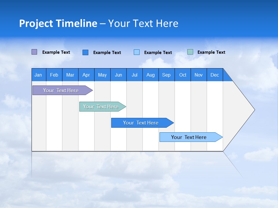 Above Background Pattern PowerPoint Template