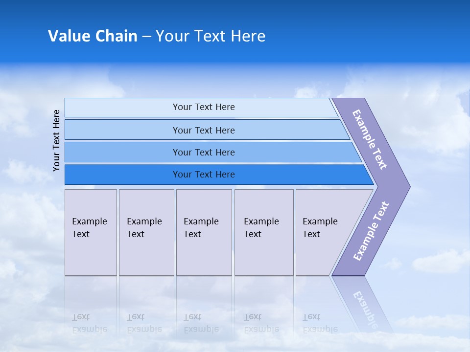 Above Background Pattern PowerPoint Template