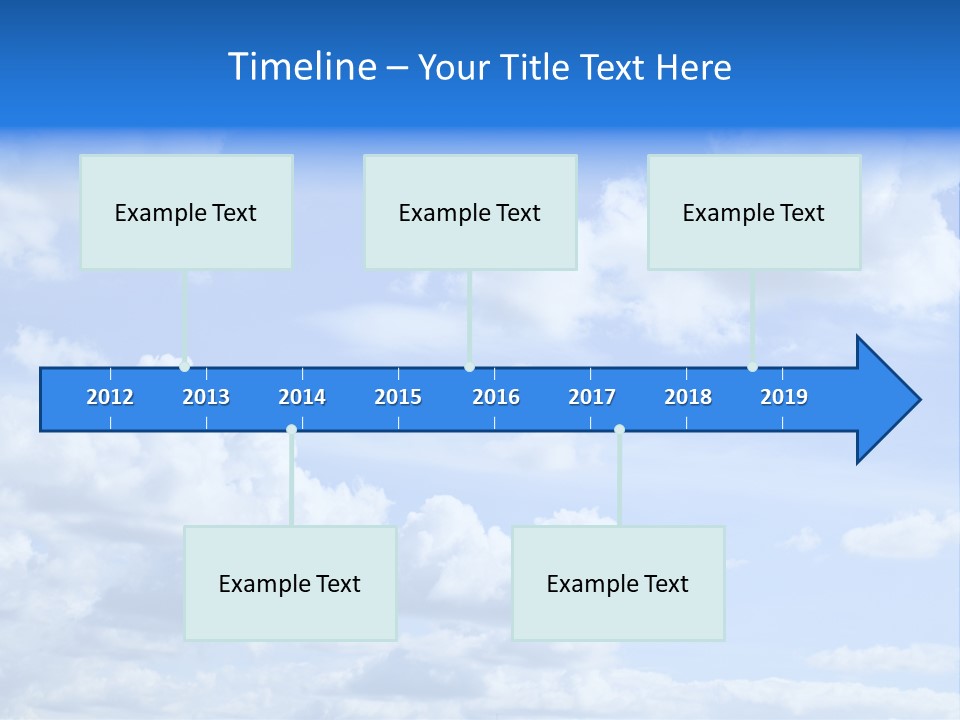 Above Background Pattern PowerPoint Template