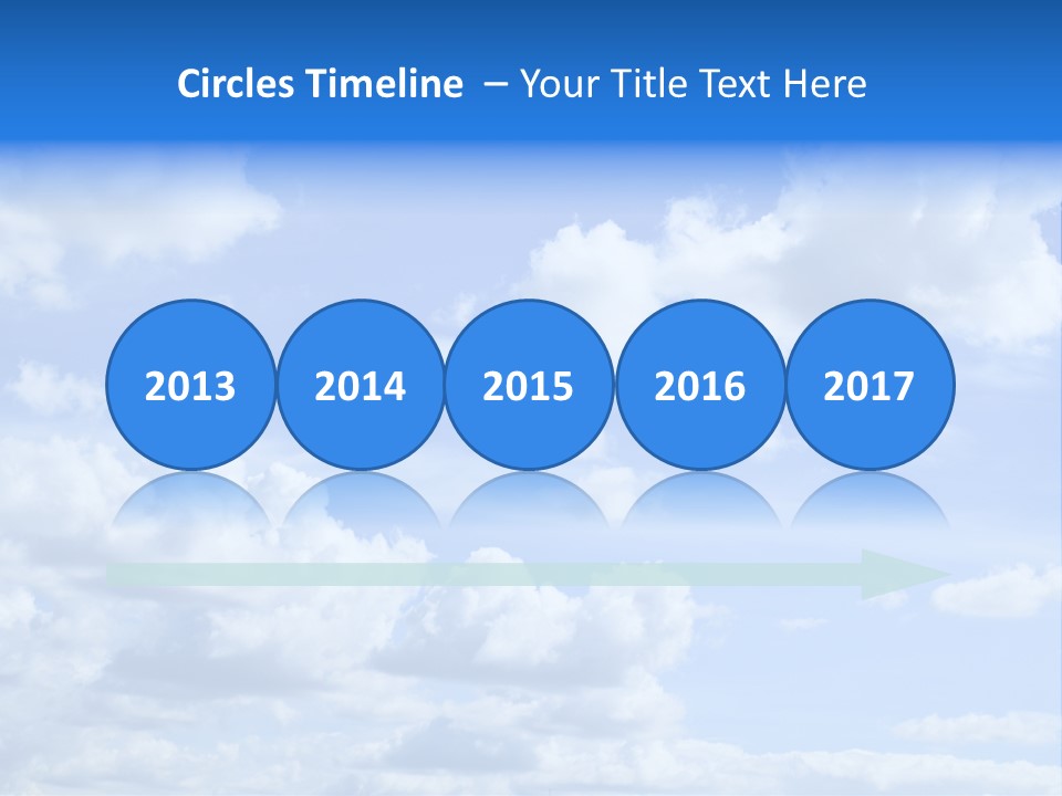 Above Background Pattern PowerPoint Template