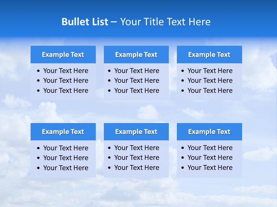 Above Background Pattern PowerPoint Template