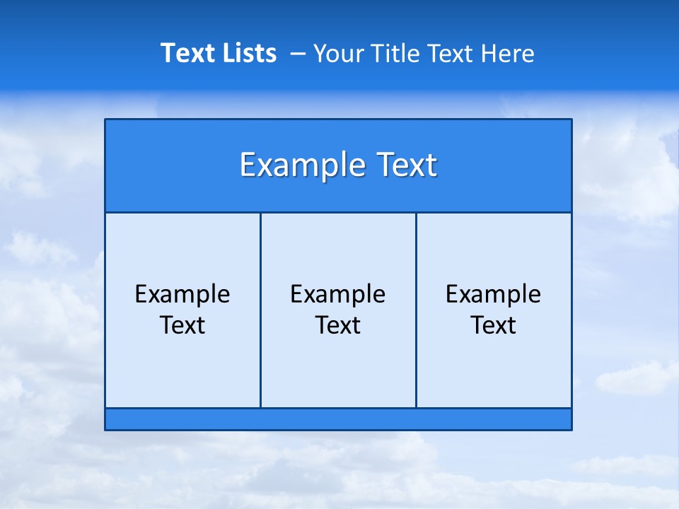 Above Background Pattern PowerPoint Template