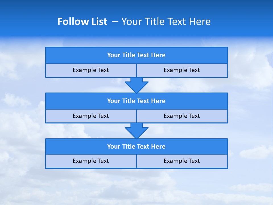 Above Background Pattern PowerPoint Template