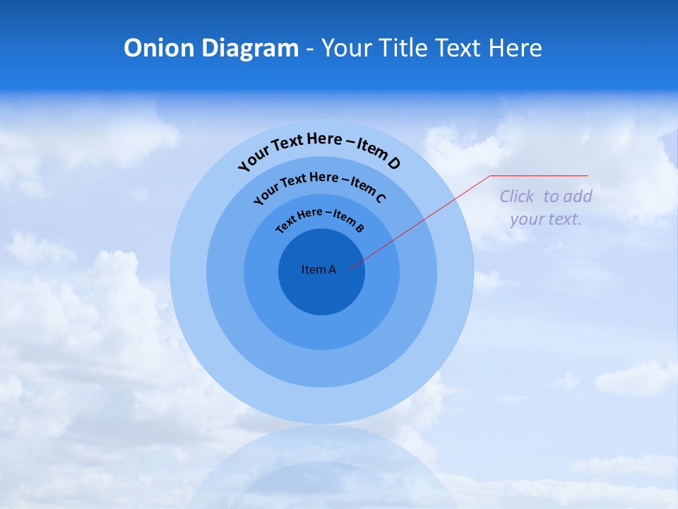 Above Background Pattern PowerPoint Template