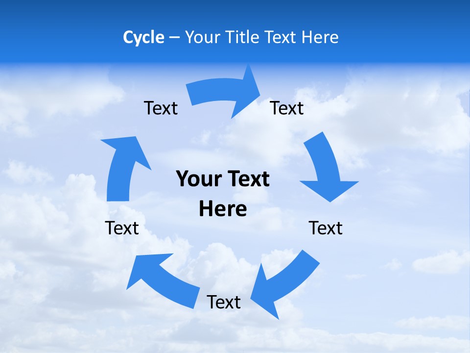 Above Background Pattern PowerPoint Template