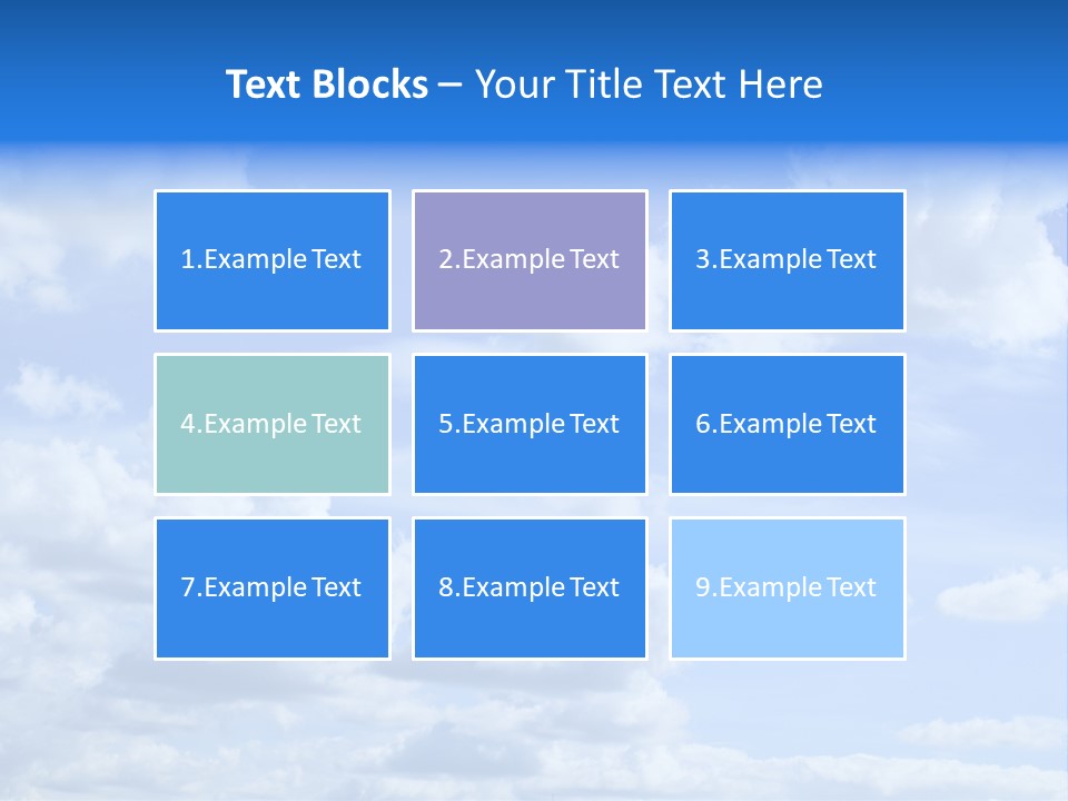 Above Background Pattern PowerPoint Template