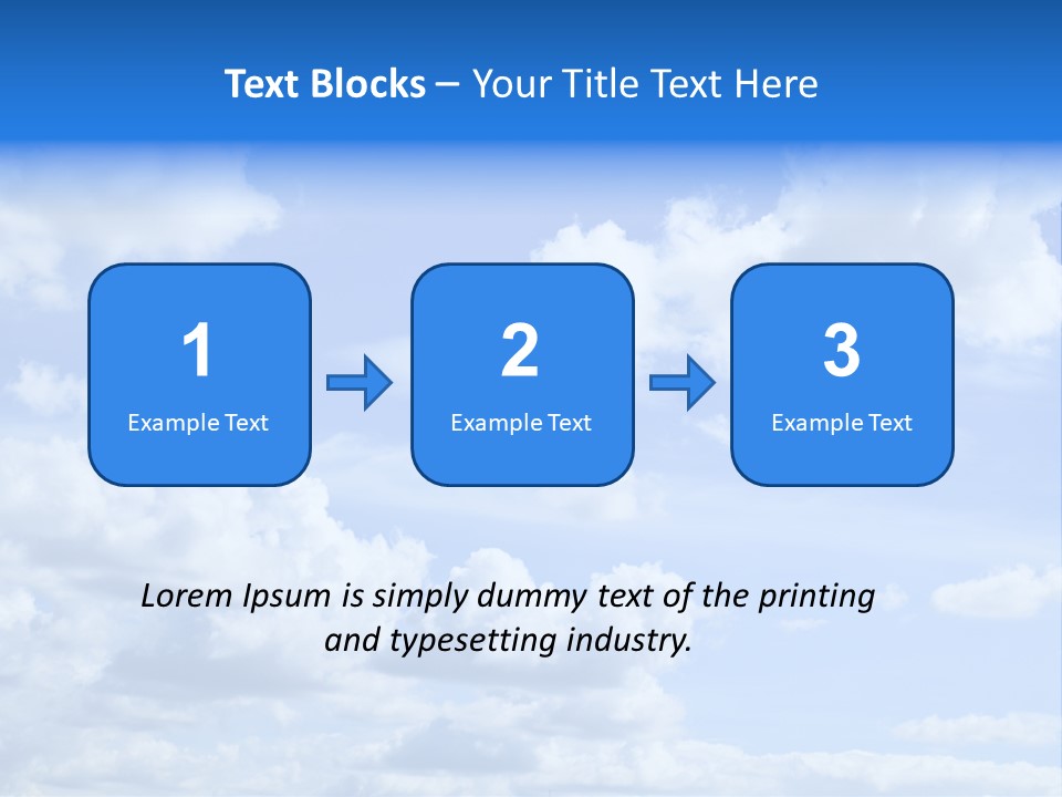 Above Background Pattern PowerPoint Template
