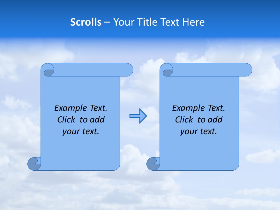 Above Background Pattern PowerPoint Template