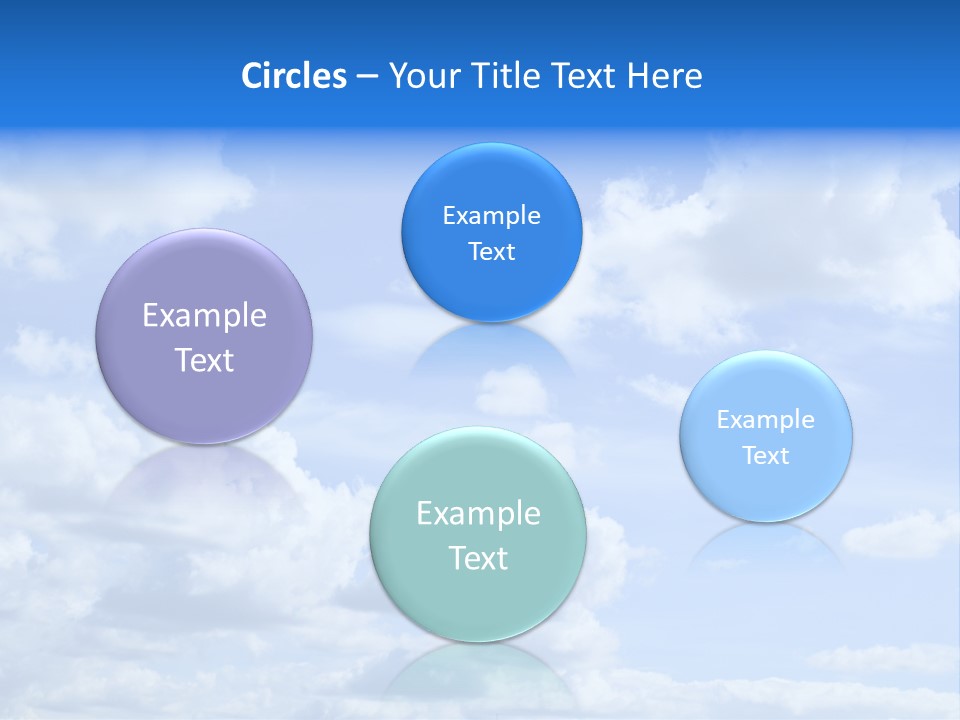Above Background Pattern PowerPoint Template