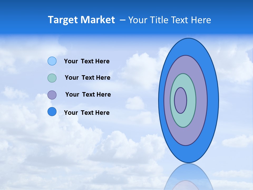 Above Background Pattern PowerPoint Template