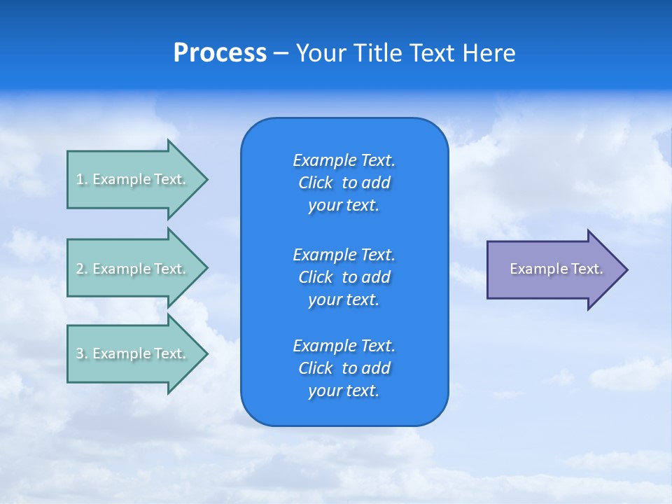 Above Background Pattern PowerPoint Template
