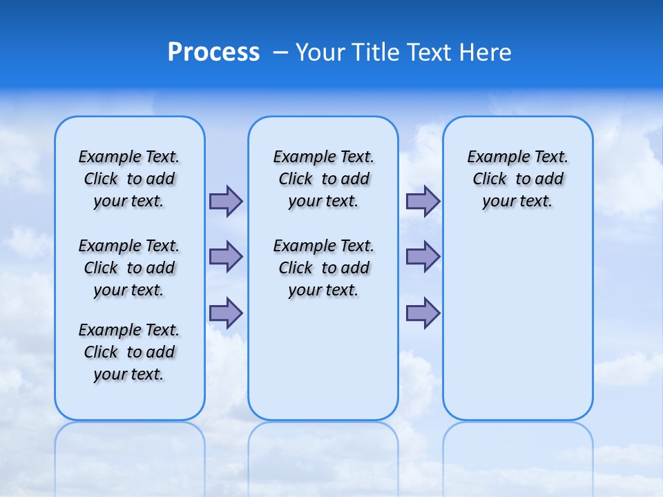 Above Background Pattern PowerPoint Template