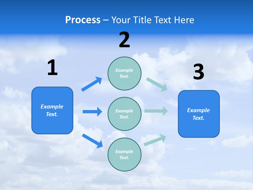Above Background Pattern PowerPoint Template