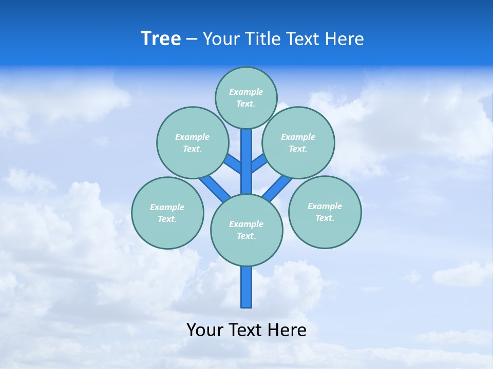 Above Background Pattern PowerPoint Template