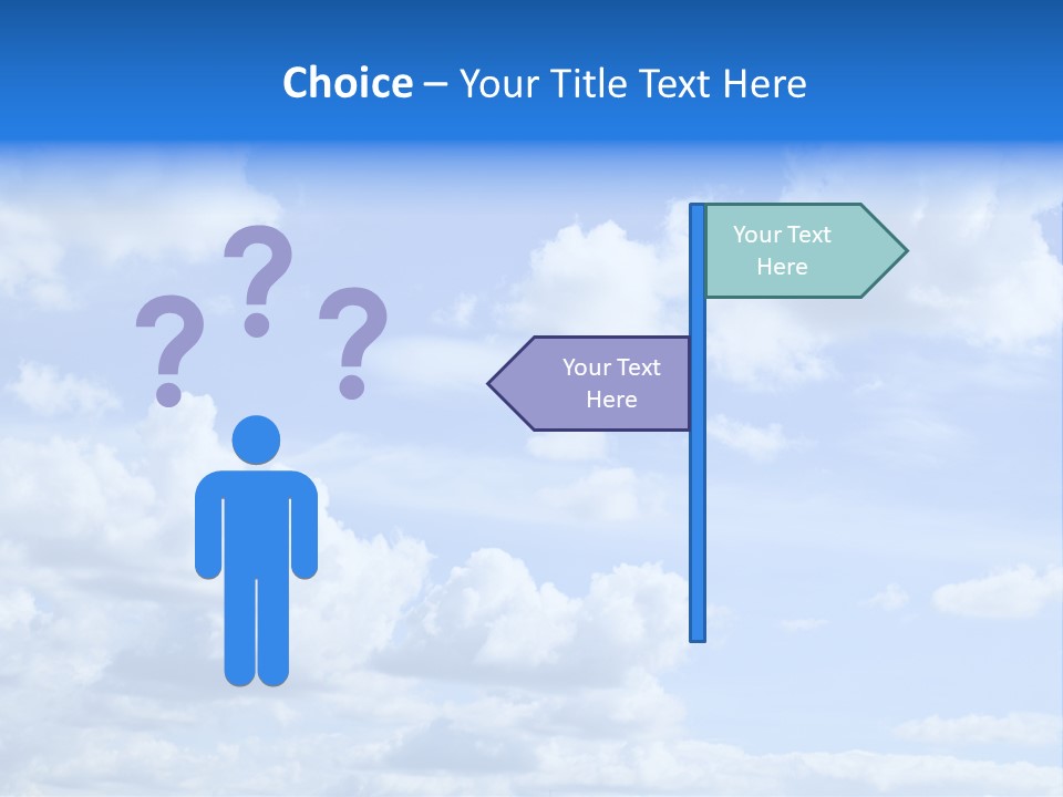 Above Background Pattern PowerPoint Template