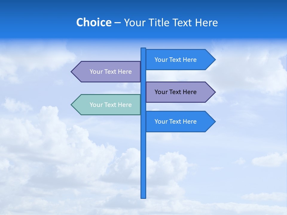 Above Background Pattern PowerPoint Template