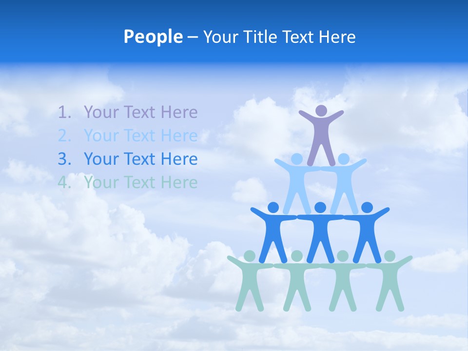 Above Background Pattern PowerPoint Template