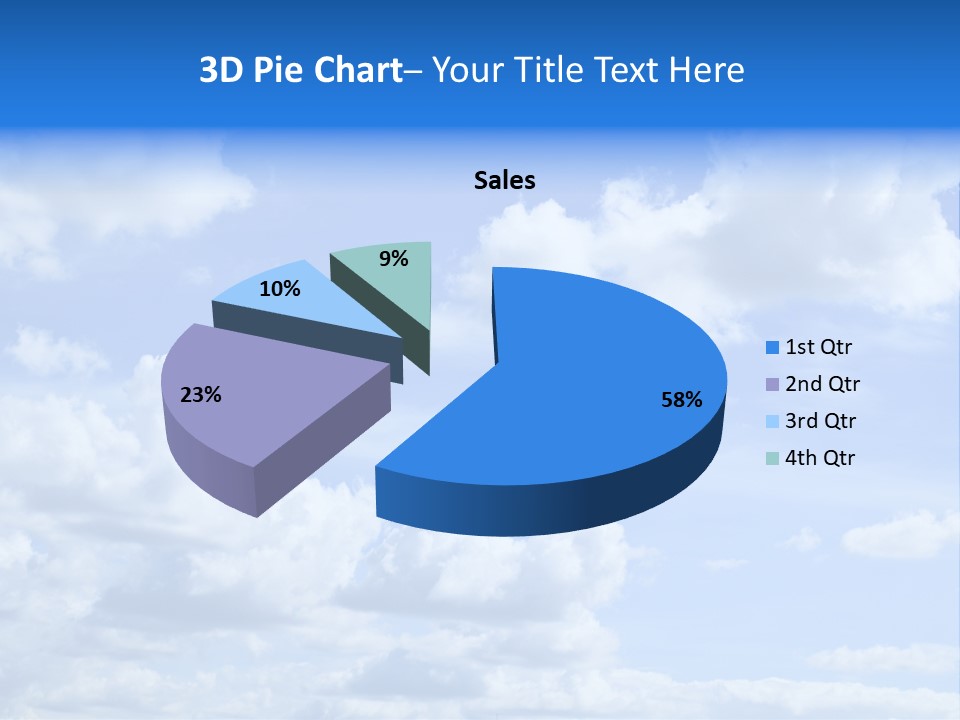 Above Background Pattern PowerPoint Template