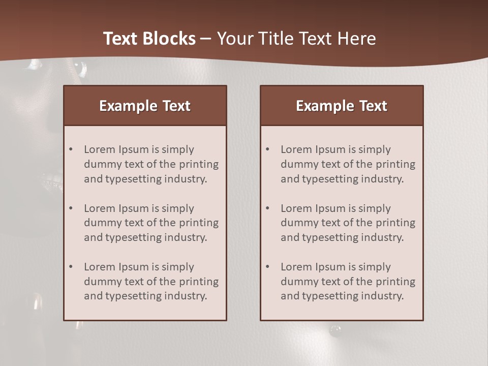 People Copyspace Dreadlocks PowerPoint Template