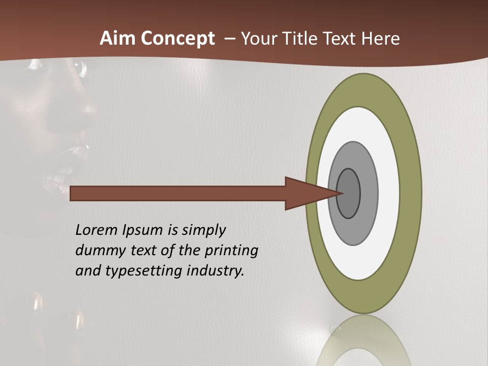 People Copyspace Dreadlocks PowerPoint Template