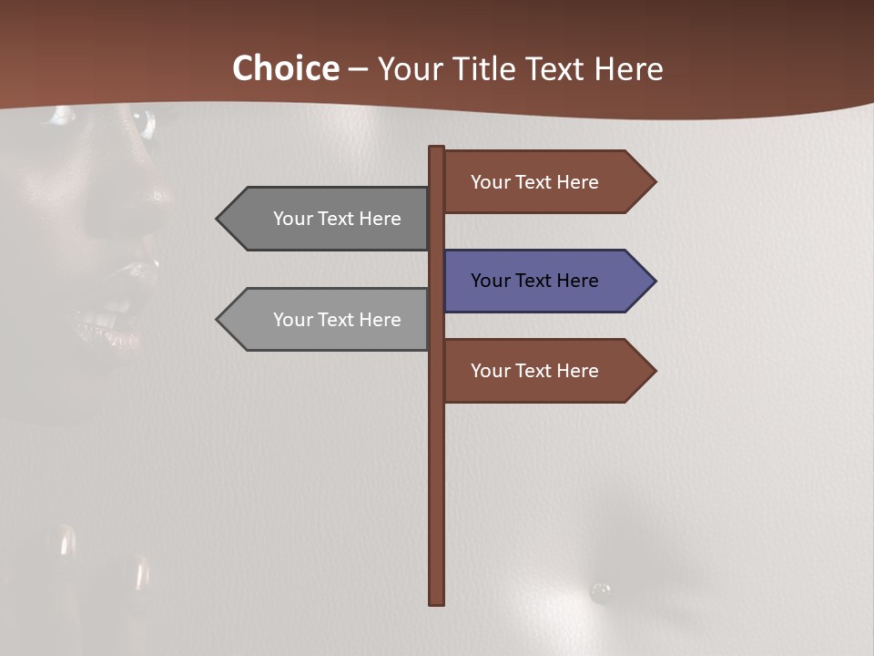 People Copyspace Dreadlocks PowerPoint Template