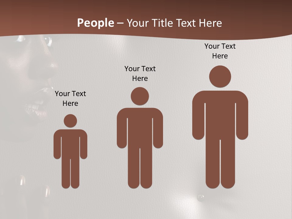 People Copyspace Dreadlocks PowerPoint Template