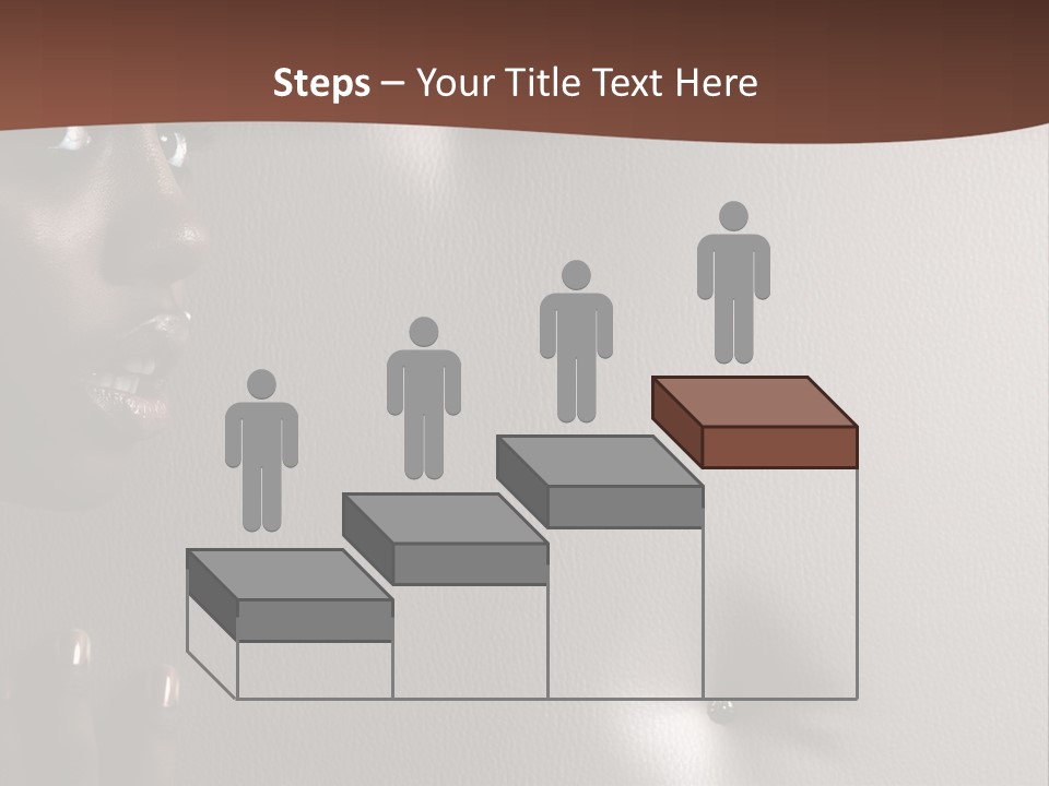 People Copyspace Dreadlocks PowerPoint Template