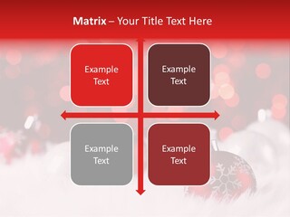 A Red And White Christmas Powerpoint Presentation PowerPoint Template