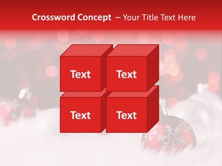 A Red And White Christmas Powerpoint Presentation PowerPoint Template