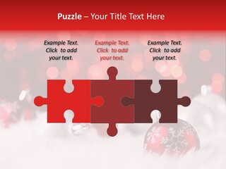 A Red And White Christmas Powerpoint Presentation PowerPoint Template