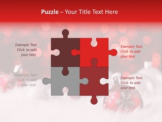 A Red And White Christmas Powerpoint Presentation PowerPoint Template
