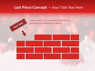 A Red And White Christmas Powerpoint Presentation PowerPoint Template