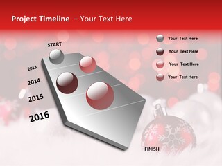 A Red And White Christmas Powerpoint Presentation PowerPoint Template