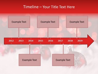 A Red And White Christmas Powerpoint Presentation PowerPoint Template