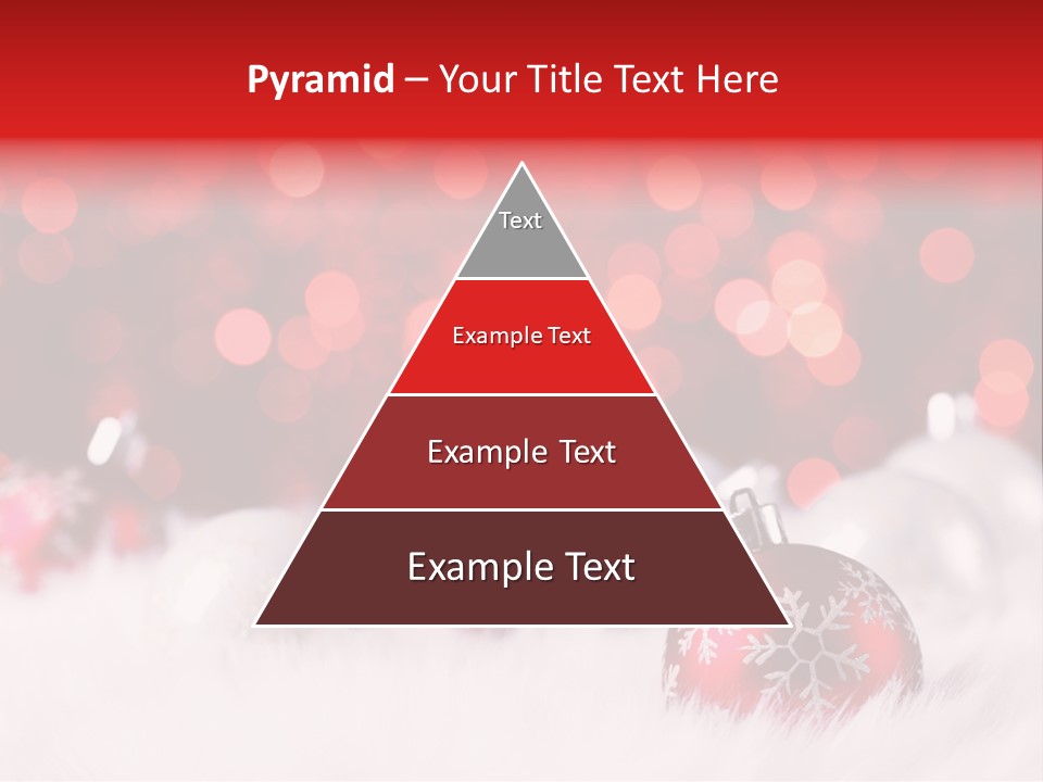 A Red And White Christmas Powerpoint Presentation PowerPoint Template