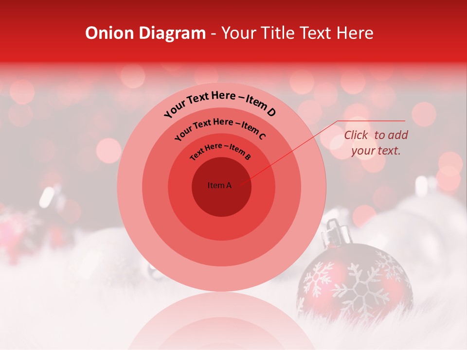 A Red And White Christmas Powerpoint Presentation PowerPoint Template