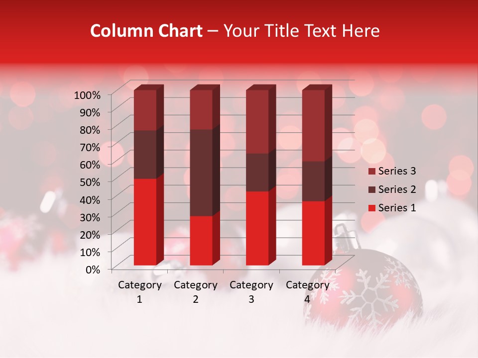 A Red And White Christmas Powerpoint Presentation PowerPoint Template